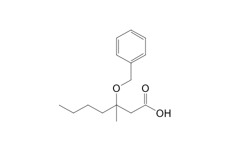 3-(Benzyloxy)-3-methylheptanoic acid