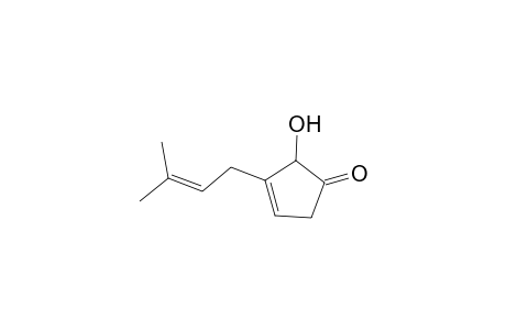 3-Cyclopenten-1-one, 2-hydroxy-3-(3-methyl-2-butenyl)-