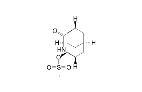 4-Azatricyclo[4.3.1.13,8]undecan-5-one, 2-[(methylsulfonyl)oxy]-, (1.alpha.,2.beta.,3.beta.,6.alpha.,8.beta.)-