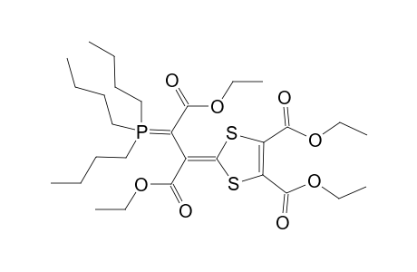 2-(1,4-diethoxy-1,4-dioxo-3-tributylphosphoranylidenebutan-2-ylidene)-1,3-dithiole-4,5-dicarboxylic acid diethyl ester