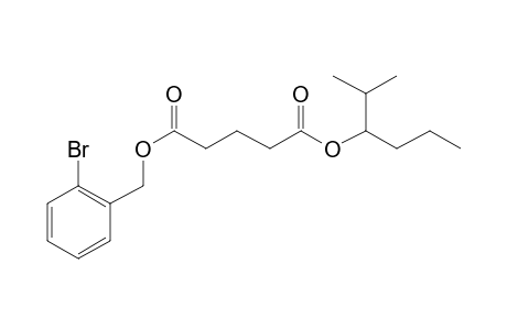 Glutaric acid, 2-bromobenzyl 2-methylhex-3-yl ester