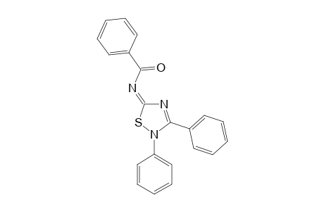 5-BENZOYLIMINO-2,3-DIPHENYL-DELTA(3)-1,2,4-THIADIAZOLINE