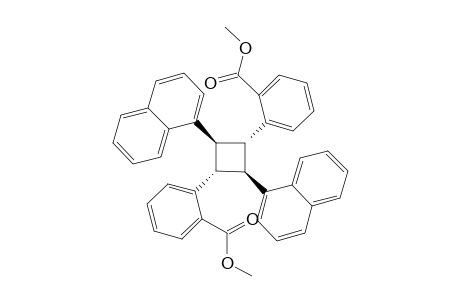 Benzoic acid, 2,2'-(2,4-di-1-naphthalenyl-1,3-cyclobutanediyl)bis-, dimethyl ester, (1.alpha.,2.beta.,3.alpha.,4.beta.)-