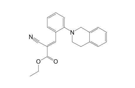 ETHYL-2-CYANO-3-[2-(1,2,3,4-TETRAHYDRO-2-ISOQUINOLINYL)-PHENYL]-2-PROPENOATE