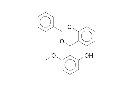 2-[Benzyloxy-(2-chloro-phenyl)-methyl]-3-methoxy-phenol