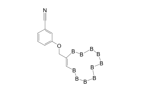 3-[(1,2-DICARBA-CLOSO-DODECABORANYL)-METHOXY]-BENZONITRILE
