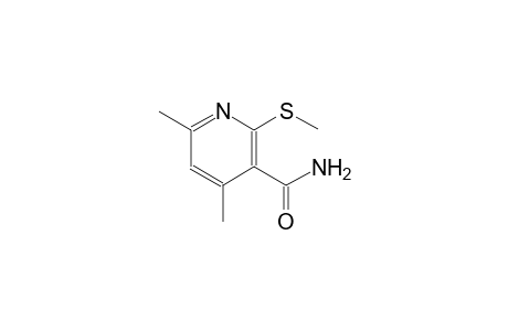 4,6-Dimethyl-2-(methylsulfanyl)nicotinamide