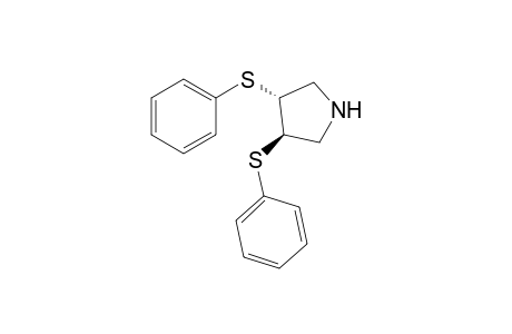 (+)-(3R,4R)-3,4-Bis(phenylsulfanyl)pyrrolidine