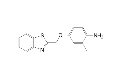 4-(1,3-benzothiazol-2-ylmethoxy)-2-methylaniline