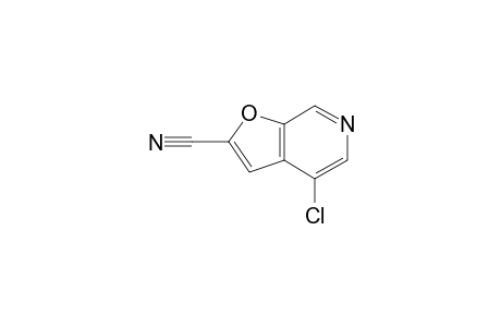 4-Chloranylfuro[2,3-c]pyridine-2-carbonitrile