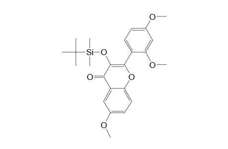 3-(Tert.-butyldimethylsilyl)oxy-6,2',4'-trimethoxyflavone