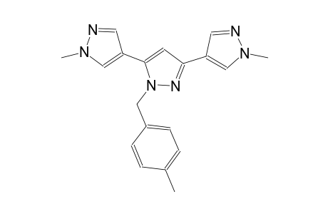 1,1''-dimethyl-1'-(4-methylbenzyl)-1H,1'H,1''H-4,3':5',4''-terpyrazole