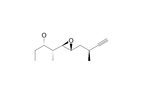 (2R,3S)-2-[(2'R,3'R)-3'-[(2''S)-2''-METHYL-BUT-3''-YN-YL]-OXIRAN-2'-YL]-PENTAN-3-OL