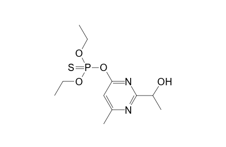 1-(4-diethoxyphosphinothioyloxy-6-methyl-pyrimidin-2-yl)ethanol