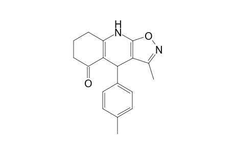 3-Methyl-4-(4-methylphenyl)-4,7,8,9-tetrahydroisoxazolo[5,4-b]quinolin-5(6H)-one