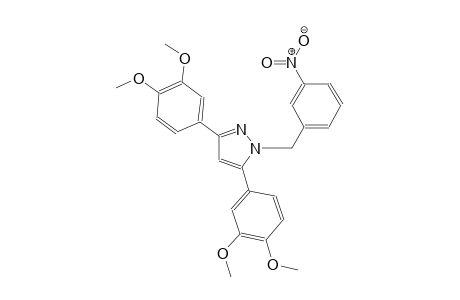 3,5-bis(3,4-dimethoxyphenyl)-1-(3-nitrobenzyl)-1H-pyrazole