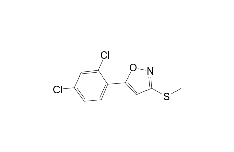 5-(2,4-dichlorophenyl)-3-(methylthio)isoxazole