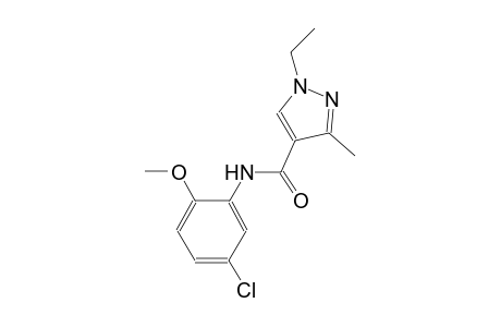 N-(5-chloro-2-methoxyphenyl)-1-ethyl-3-methyl-1H-pyrazole-4-carboxamide