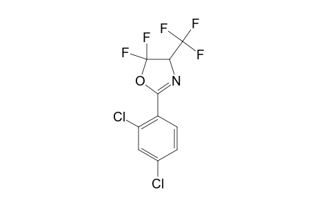 2-(2,4-DICHLOROPHENYL)-4-TRIFLUOROMETHYL-5,5-DIFLUOROOXAZOLINE