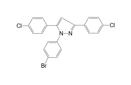 1-(4-Bromo-phenyl)-3,5-bis-(4-chloro-phenyl)-1H-pyrazole