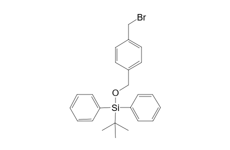 1-(Bromomethyl)-4-[(t-butyl)diphenylsilyloxy]methyl}benzene