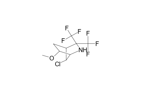 2-azabicyclo[2.2.1]heptane, 7-chloro-6-methoxy-3,3-bis(trifluoromethyl)-