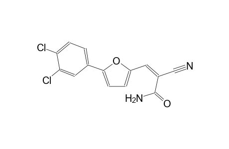 (2Z)-2-cyano-3-[5-(3,4-dichlorophenyl)-2-furyl]-2-propenamide