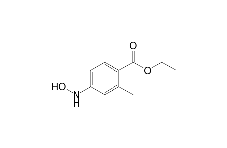 4-(hydroxyamino)-2-methyl-benzoic acid ethyl ester