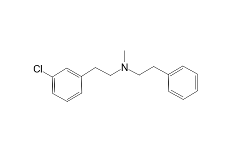 Benzeneethanamine, 3-chloro-N-methyl-N-(2-phenylethyl)-