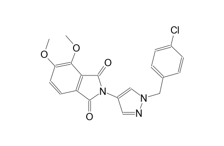 2-[1-(4-chlorobenzyl)-1H-pyrazol-4-yl]-4,5-dimethoxy-1H-isoindole-1,3(2H)-dione