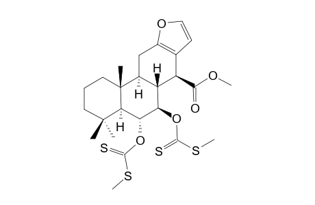 METHYL-6-ALPHA,7-BETA-BIS-[METHYLTHIO-(THIOCARBONYL)-OXY]-VOUACAPAN-17-BETA-OATE