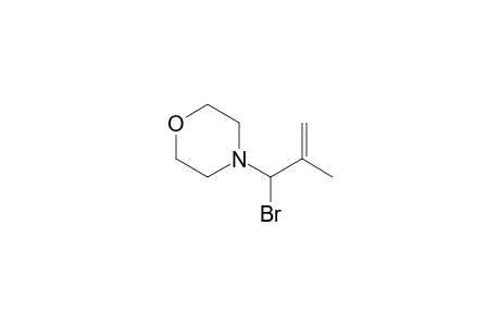 N-[1'-Bromo-2'-methyl-2'-propen-1'-yl]morpholine