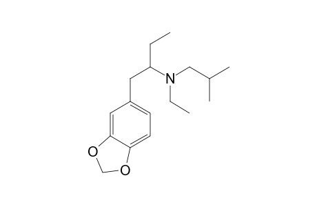 N-Ethyl-2-methylpropyl-1-(3,4-methylenedioxyphenyl)butan-2-amine