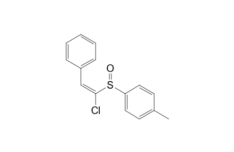 (E)-1-Chloro-2-phenyl-1-(p-tolylsulfinyl)ethene
