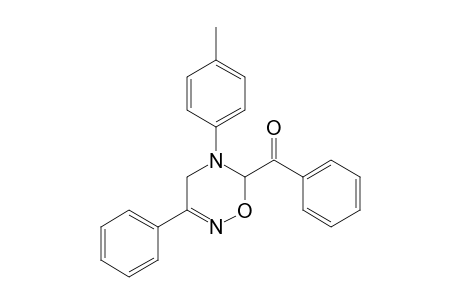 Methanone, [5,6-dihydro-5-(4-methylphenyl)-3-phenyl-4H-1,2,5-oxadiazin-6-yl]phenyl-