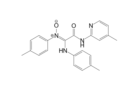 (Z)-2-Anilino-2-[oxido(4-methylphenyl)imino]-N-(4-methylpyridin-2-yl)acetamide