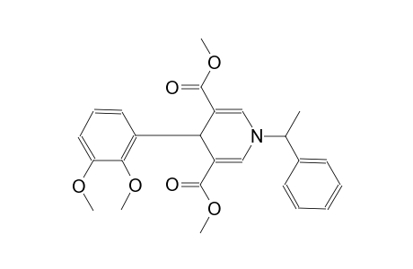 4-(2,3-dimethoxyphenyl)-1-(1-phenylethyl)-4H-pyridine-3,5-dicarboxylic acid dimethyl ester