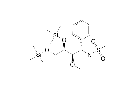 (2R,3R,4S)-4-METHYLSULFONYLAMINO-3-METHOXY-4-PHENYL-1,2-O-BIS-(TRIMETHYLSILYL)-BUTAN-1,2-DIOL