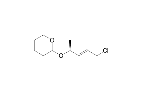 (4S)-1-Chloro-4-(2-tetrahydropyranyloxy)pent-2-ene