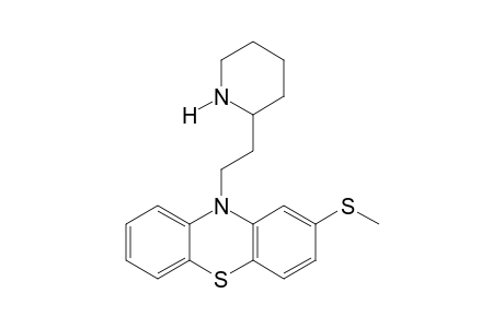 2-(Methylsulfanyl)-10-[2-(2-piperidinyl)ethyl]-10H-phenothiazine