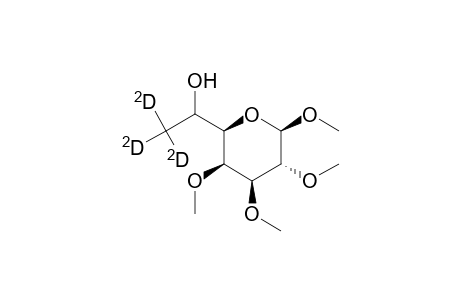 Methyl 6-trideuteriomethyl-2,3,4-tri-O-methyl-.beta.,d-galactoside