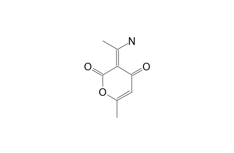 (3E)-3-(1-aminoethylidene)-6-methyl-pyran-2,4-quinone