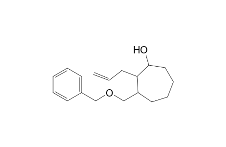 3-(Benzyloxymethyl)-2-(2'-propenyl)cycloheptan-1-ol