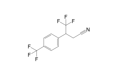 4,4,4-Trifluoro-3-(4-(trifluoromethyl)phenyl)butanenitrile