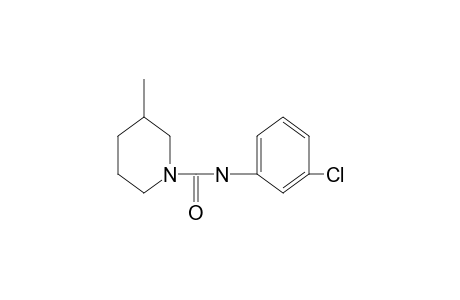 3'-chloro-3-methyl-1-piperidinecarboxanilide