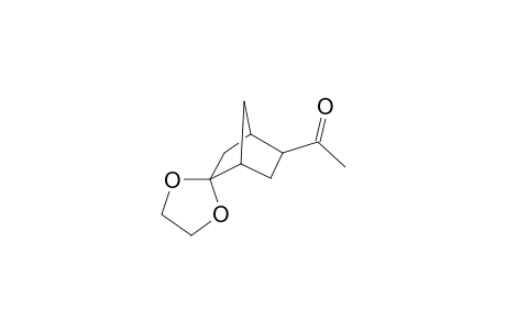 1-(5'-spiro[1,3-dioxolane-2,2'-bicyclo[2.2.1]heptane]yl)ethanone