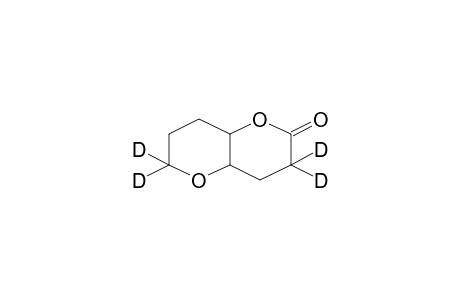 3,3,6,6-Tetradeuterohexahydropyrano[3,2-b]pyran-2(3H)-one