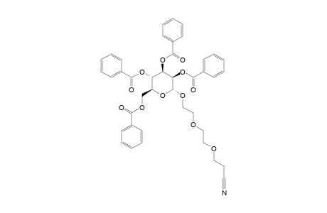 2-[2-(2-CYANOETHOXY)-ETHOXY]-ETHYL-2,3,4,6-TETRA-O-BENZOYL-ALPHA-D-MANNOPYRANOSIDE