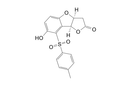 (3aS,8bS)-7-hydroxy-8-(4-methylphenyl)sulfonyl-3a,8b-dihydro-3H-furo[3,2-b]benzofuran-2-one