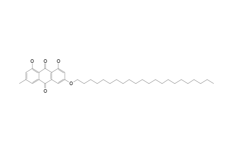 REVANDCHINONE-3;3-DECOSYLOXY-1,8-DIHYDROXYL-6-METHYL-9,10-DIHYDRO-9,10-ANTHRACENODIONE